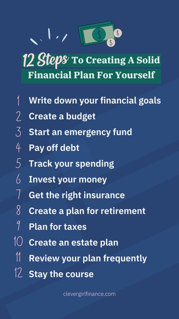 How to create a solid financial plan